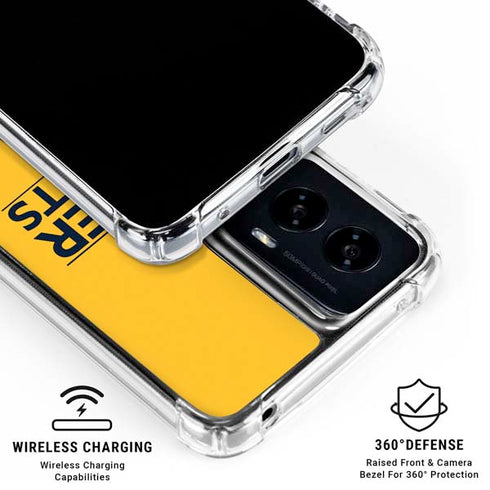 NBA Denver Nuggets Standard - Blue Moto G Power 5G (2024) Clear Case