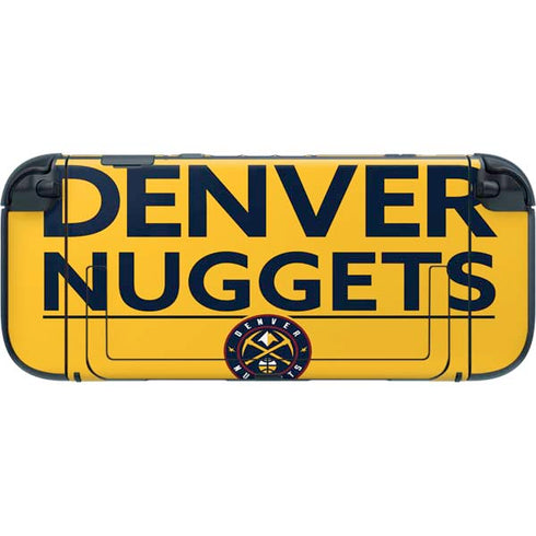 NBA Denver Nuggets Standard - Blue Nintendo Switch 2 (2025) with Joy-Con Skin
