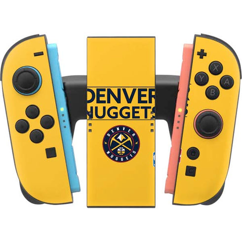 NBA Denver Nuggets Standard - Blue Nintendo Switch 2 (2025) Joy-Con Controller Skin