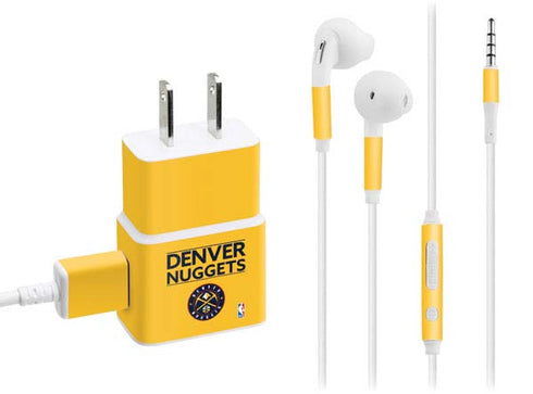 NBA Denver Nuggets Standard - Blue Phone Charger Skin