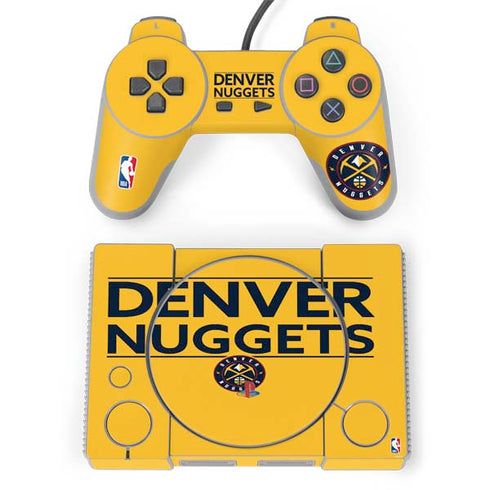 NBA Denver Nuggets Standard - Blue PlayStation Classic Bundle Skin