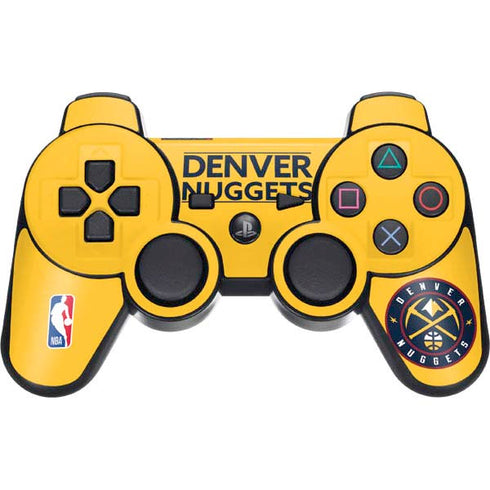 NBA Denver Nuggets Standard - Blue PS3 Dual Shock wireless controller Skin