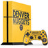 NBA Denver Nuggets Standard - Blue PS4 Console and Controller Bundle Skin