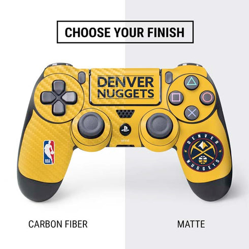 NBA Denver Nuggets Standard - Blue PS4 Controller Skin