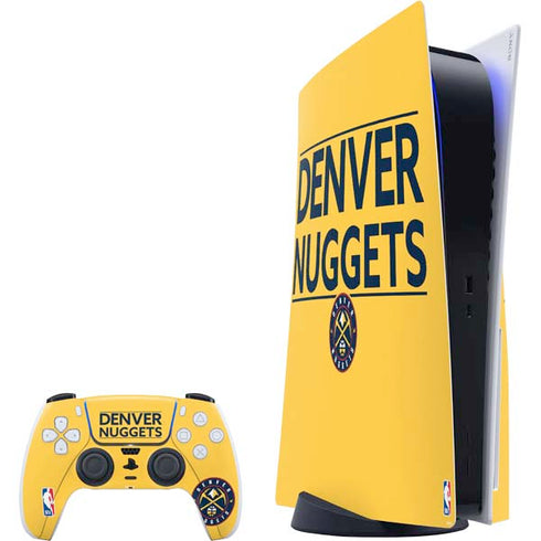 NBA Denver Nuggets Standard - Blue PlayStation PS5 Skins