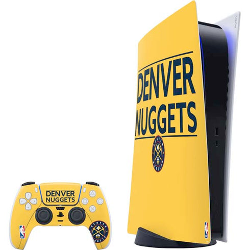NBA Denver Nuggets Standard - Blue PlayStation PS5 Skins