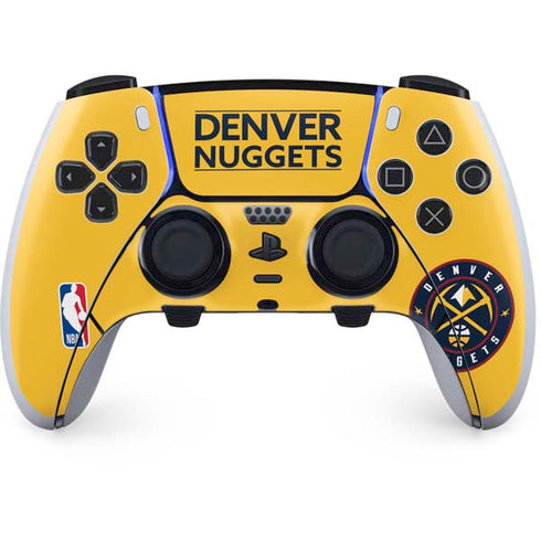NBA Denver Nuggets Standard - Blue PS5 DualSense Edge Pro Controller Skin