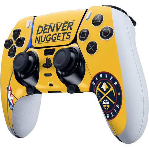 NBA Denver Nuggets Standard - Blue PS5 DualSense Edge Pro Controller Skin
