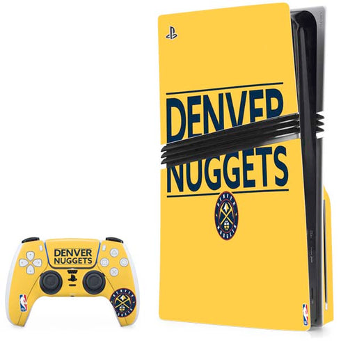 NBA Denver Nuggets Standard - Blue PlayStation PS5 Skins