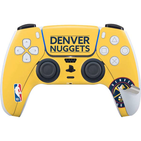 NBA Denver Nuggets Standard - Blue PS5 Pro Disk Bundle Skin