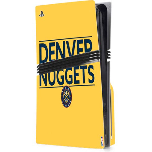 NBA Denver Nuggets Standard - Blue PlayStation PS5 Skins