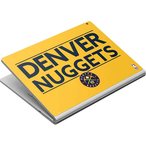 NBA Denver Nuggets Standard - Blue Surface Book Skin