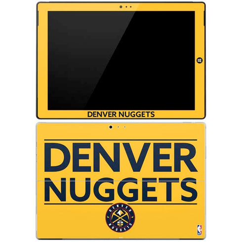 NBA Denver Nuggets Standard - Blue Surface Pro 3 Skin