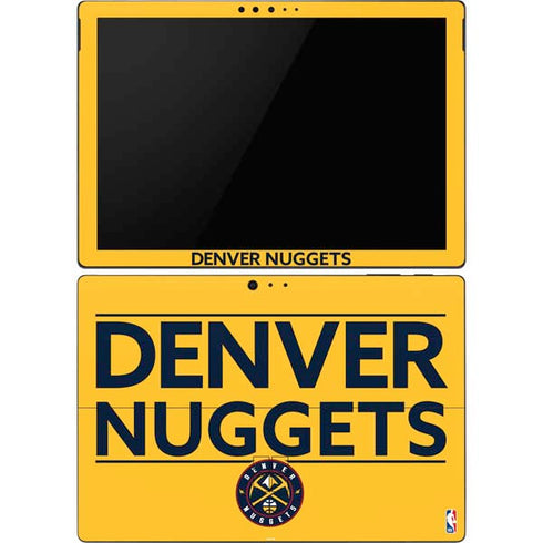 NBA Denver Nuggets Standard - Blue Surface Pro 6 Skin