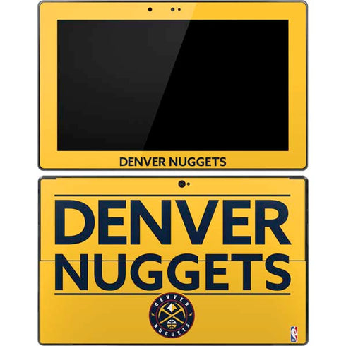 NBA Denver Nuggets Standard - Blue Surface Pro Tablet Skin