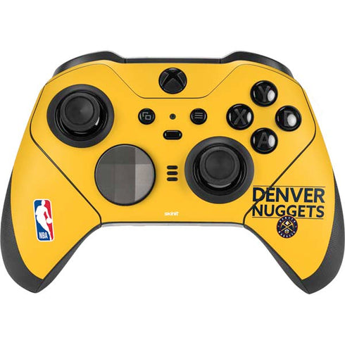 NBA Denver Nuggets Standard - Blue Xbox Elite Wireless Controller Series 2 Skin