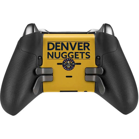 NBA Denver Nuggets Standard - Blue Xbox Elite Wireless Controller Series 2 Skin