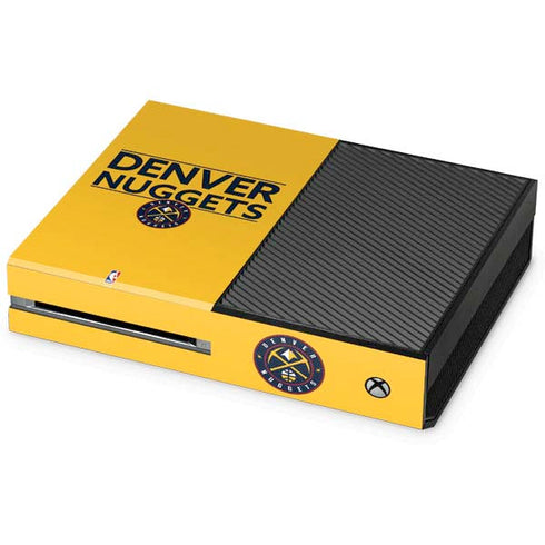 NBA Denver Nuggets Standard - Blue Xbox One Console Skin