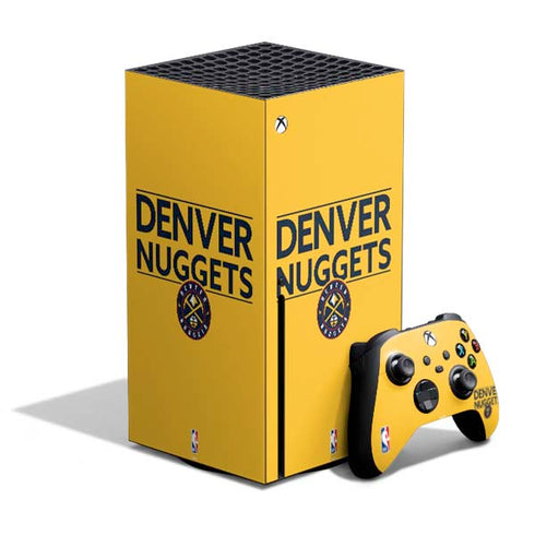 NBA Denver Nuggets Standard - Blue Xbox Series X Skins