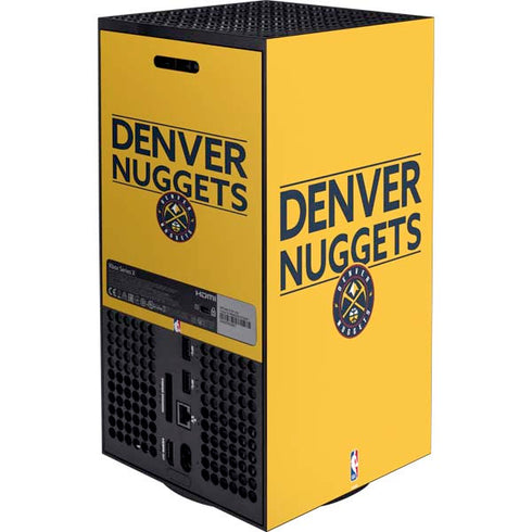 NBA Denver Nuggets Standard - Blue XBox Series X Digital Edition Bundle Skin