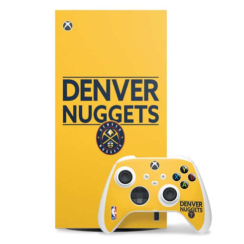 NBA Denver Nuggets Standard - Blue Xbox Series X Skins