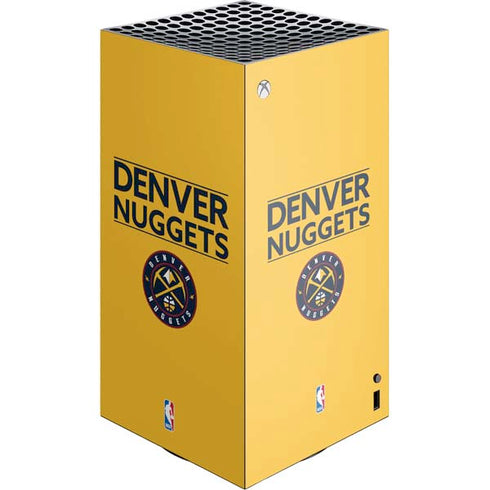 NBA Denver Nuggets Standard - Blue Xbox Series X Skins