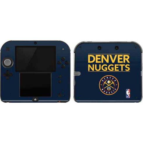 NBA Denver Nuggets Standard - Light Blue Nintendo 2DS Skin