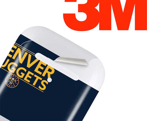 NBA Denver Nuggets Standard - Light Blue Apple AirPods Skin
