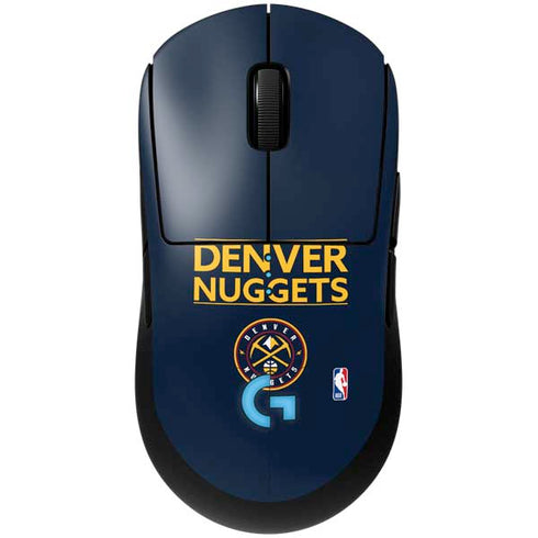 NBA Denver Nuggets Standard - Light Blue G Pro Wireless Gaming Mouse Skin
