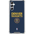 NBA Denver Nuggets Standard - Light Blue Gabb Phone 4 Clear Case
