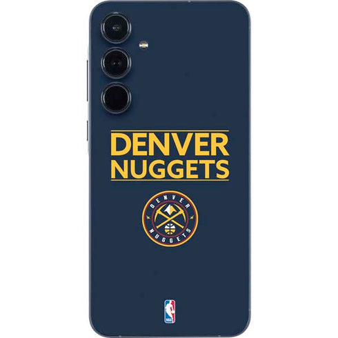 NBA Denver Nuggets Standard - Light Blue Galaxy A35 5G Skin