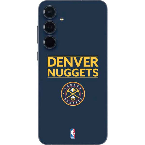 NBA Denver Nuggets Standard - Light Blue Galaxy A36 5G Skin