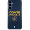 NBA Denver Nuggets Standard - Light Blue Galaxy A55 5G Clear Case
