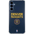 NBA Denver Nuggets Standard - Light Blue Galaxy A55 5G Clear Case