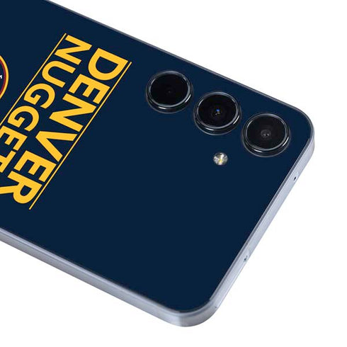 NBA Denver Nuggets Standard - Light Blue Galaxy A55 5G Skin