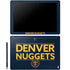 NBA Denver Nuggets Standard - Light Blue Galaxy Book 12in Skin