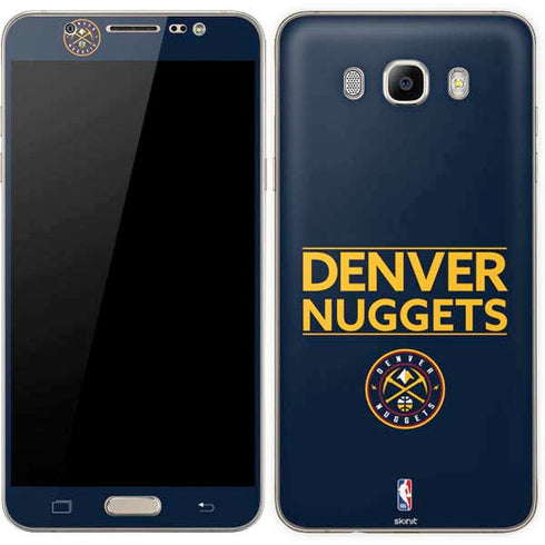 NBA Denver Nuggets Standard - Light Blue Galaxy J7 Skin