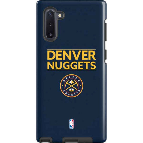NBA Denver Nuggets Standard - Light Blue Galaxy Cases