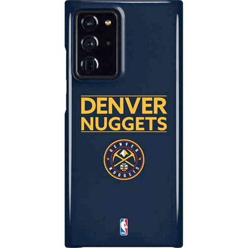 NBA Denver Nuggets Standard - Light Blue Galaxy Cases