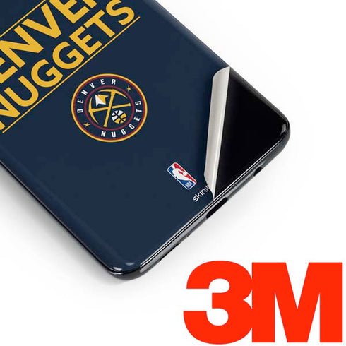 NBA Denver Nuggets Standard - Light Blue Galaxy S10 Skin