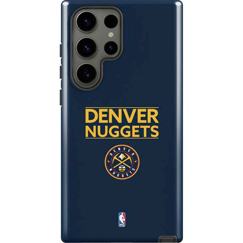 NBA Denver Nuggets Standard - Light Blue Galaxy S23 Ultra Pro Case