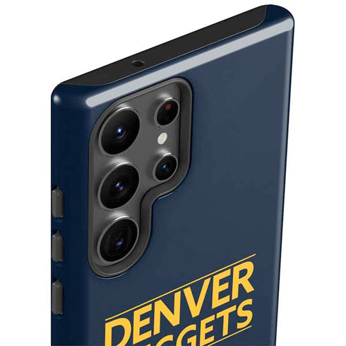 NBA Denver Nuggets Standard - Light Blue Galaxy S23 Ultra Pro Case