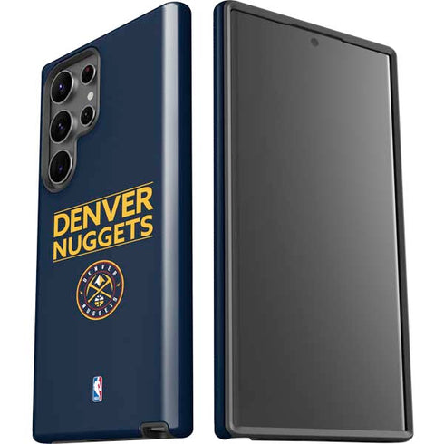 NBA Denver Nuggets Standard - Light Blue Galaxy S23 Ultra Pro Case