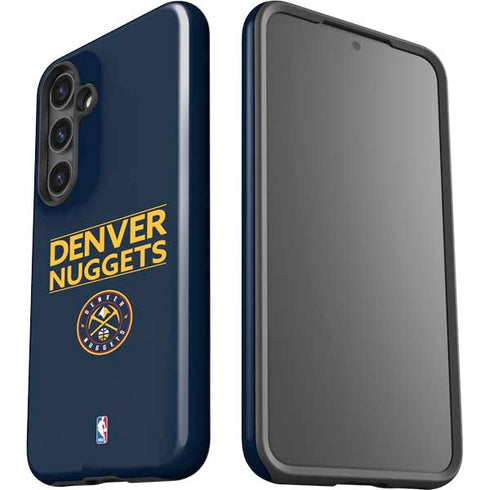 NBA Denver Nuggets Standard - Light Blue Galaxy S25 Impact Case