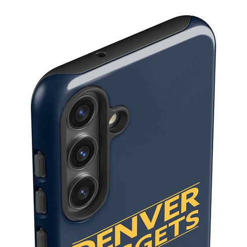 NBA Denver Nuggets Standard - Light Blue Galaxy S25 Plus Impact Case
