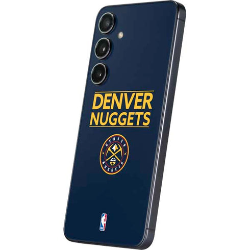 NBA Denver Nuggets Standard - Light Blue Galaxy S25 Plus Skin