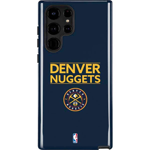 NBA Denver Nuggets Standard - Light Blue Galaxy Cases