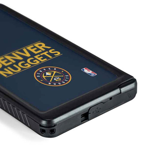 NBA Denver Nuggets Standard - Light Blue Galaxy S24 Ultra Waterproof Case