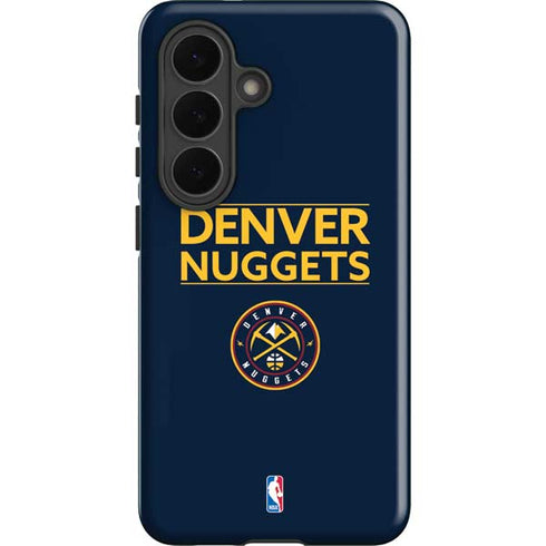 NBA Denver Nuggets Standard - Light Blue Galaxy S26 Plus Impact Case