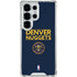 NBA Denver Nuggets Standard - Light Blue Galaxy S26 Ultra Clear Case
